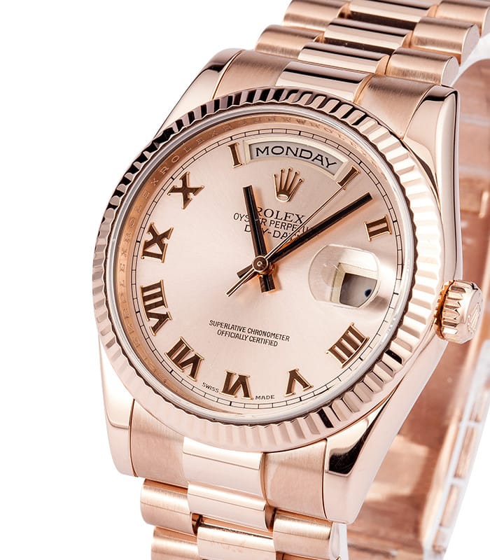 rose gold rolex