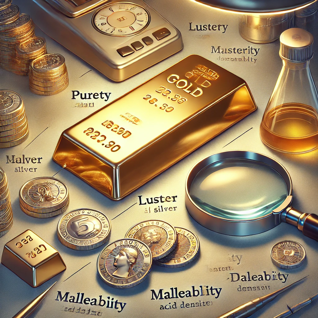 qualities of Gold and Silver