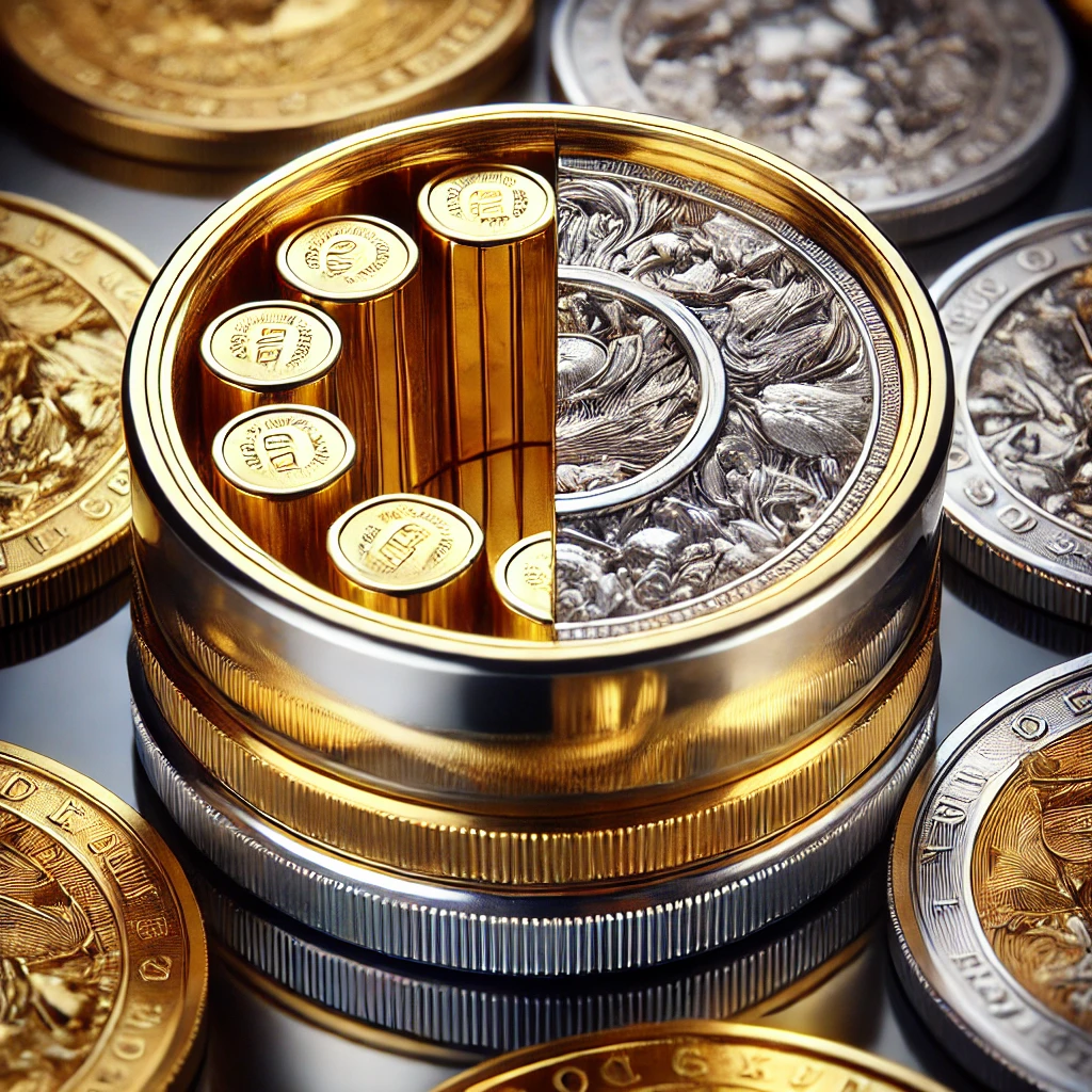 gold plated coins