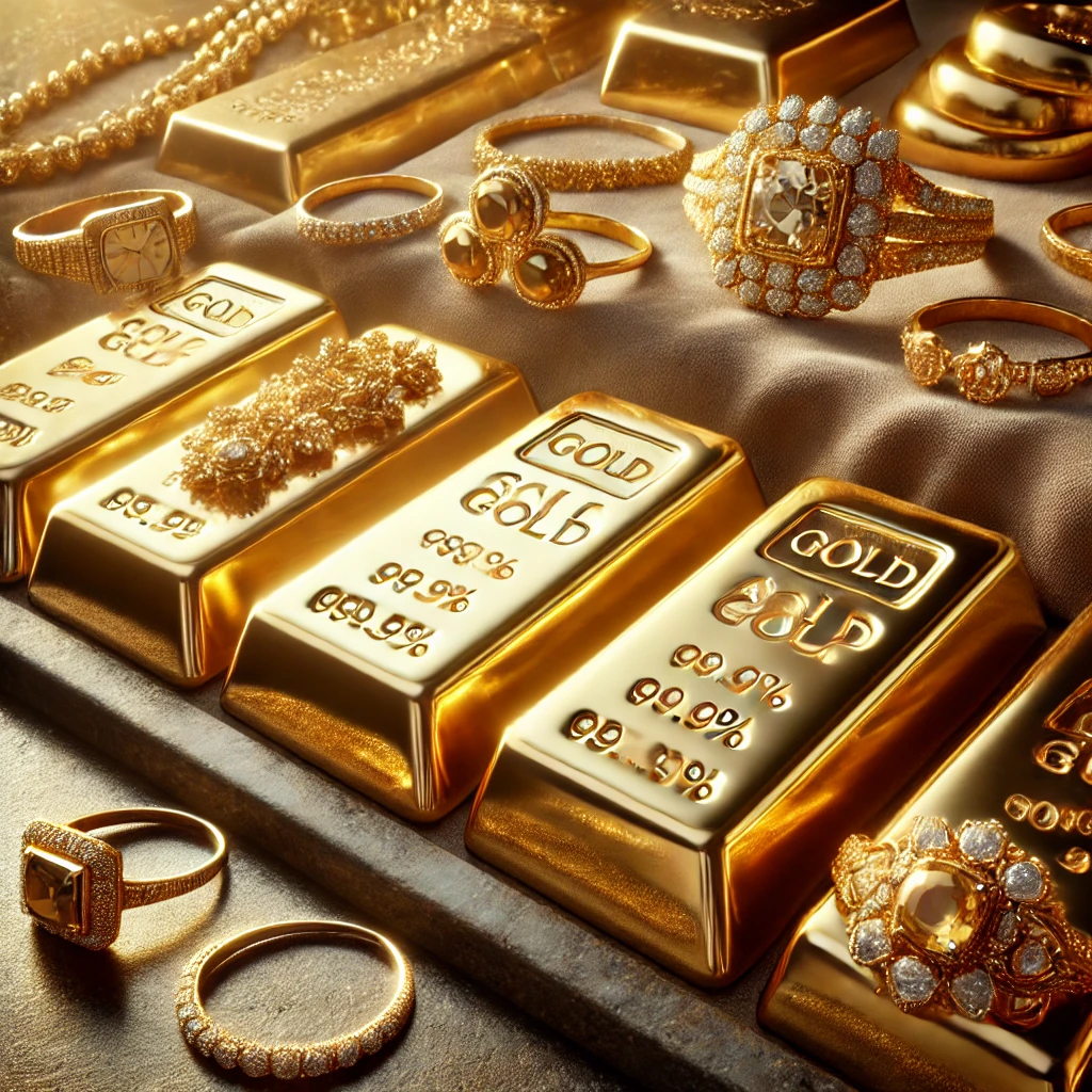 investment gold versus decorative gold value