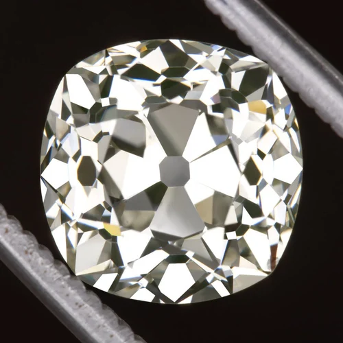 Old mine cut diamond