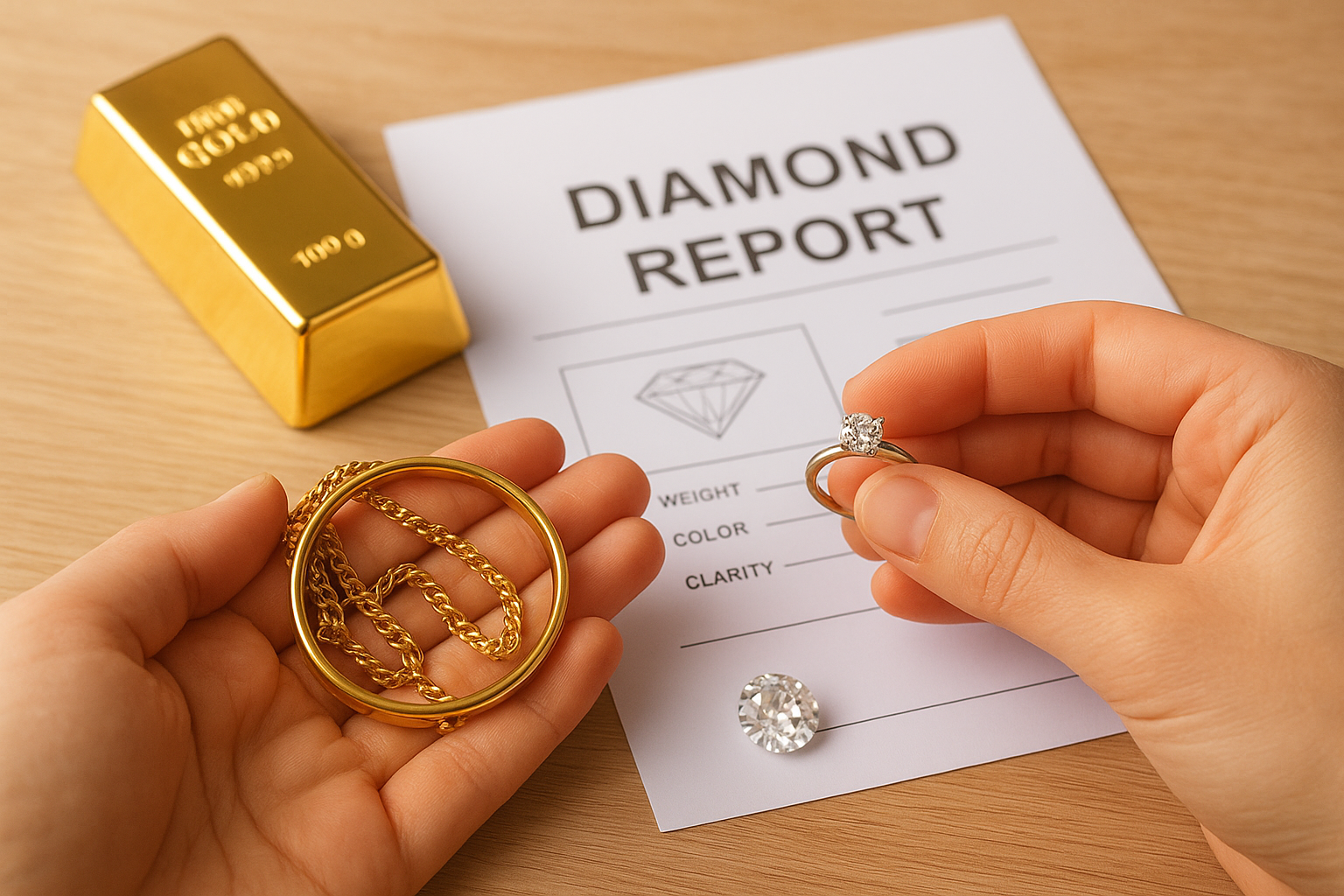 How to Sell Your Gold, Silver, and Diamonds for the Right Price