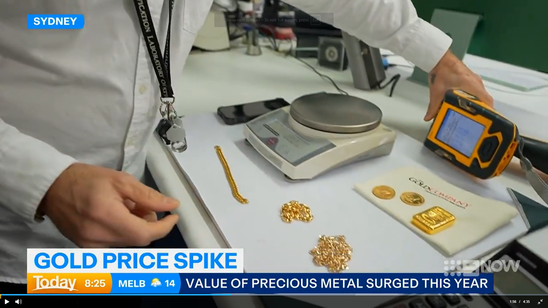 Gold a hot commodity for investors this year