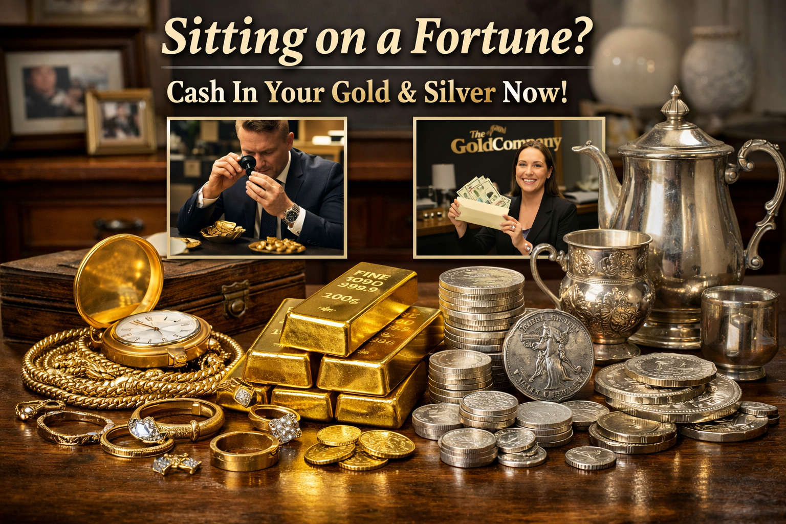 Sitting on a Fortune? The Rise of Gold and Silver Could Mean Cash in Your Drawers
