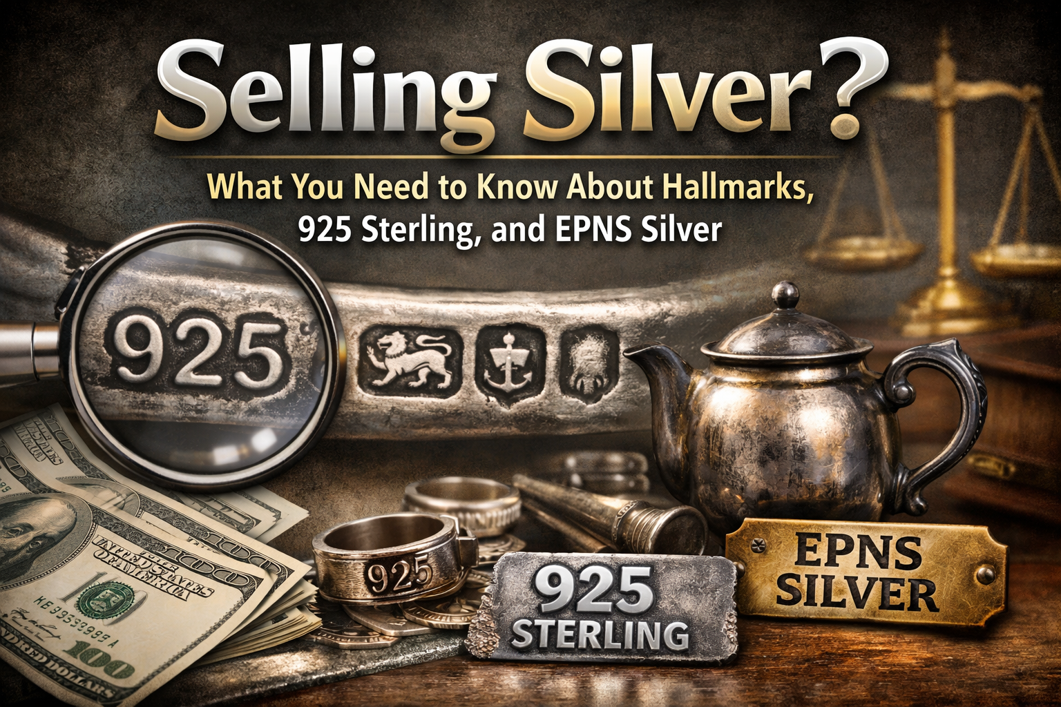 Why Hallmarks Matter When Selling Silver
