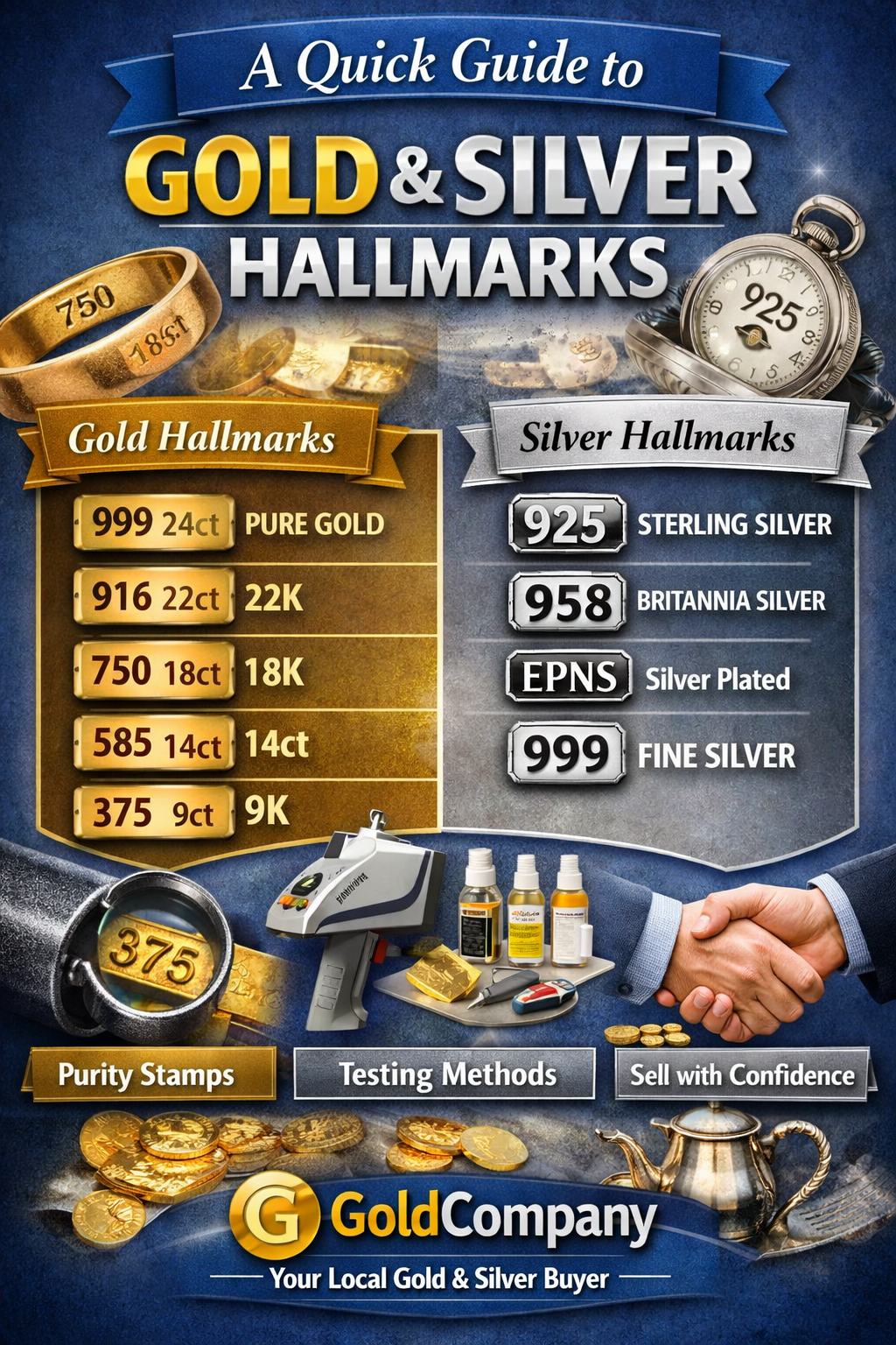 A Quick Guide to Gold and Silver Hallmarks