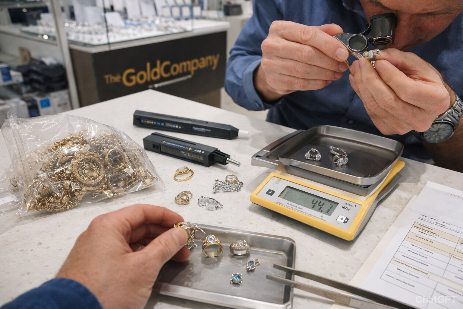 How the GoldCompany Values Your Precious Metals and Jewellery
